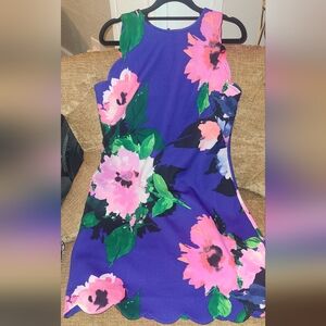 Vince Camuto Multicolor Floral Dress